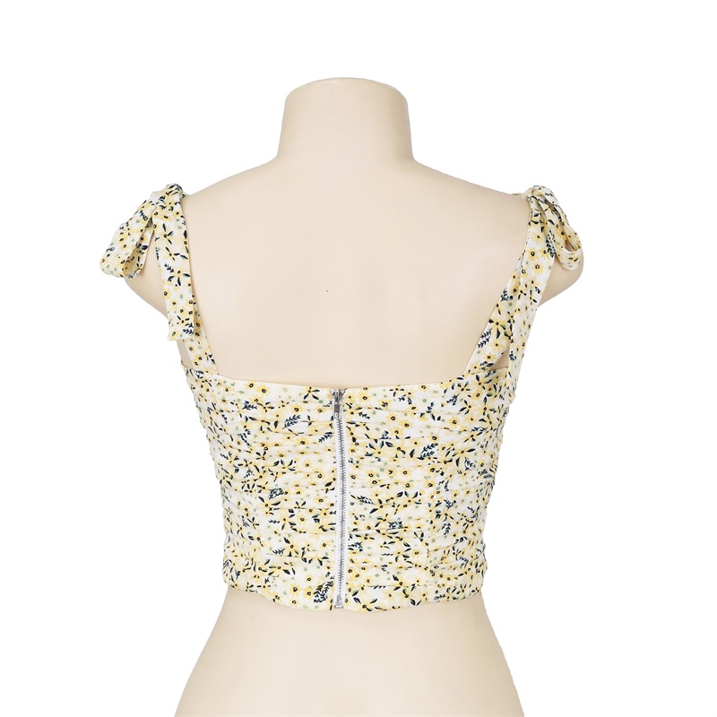Printed Corset Top
