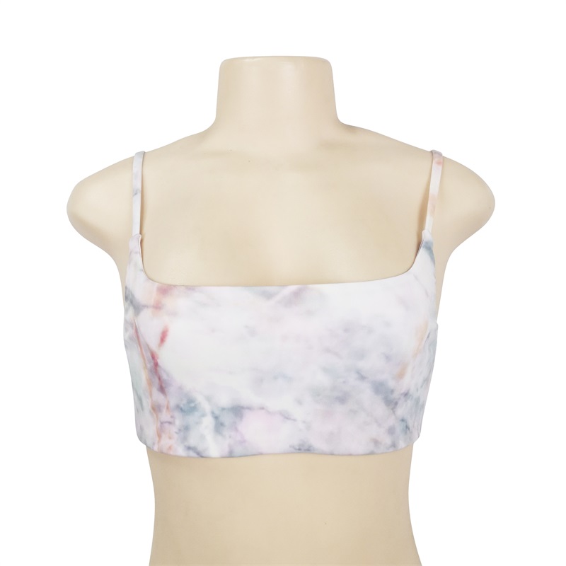 Printed crop top