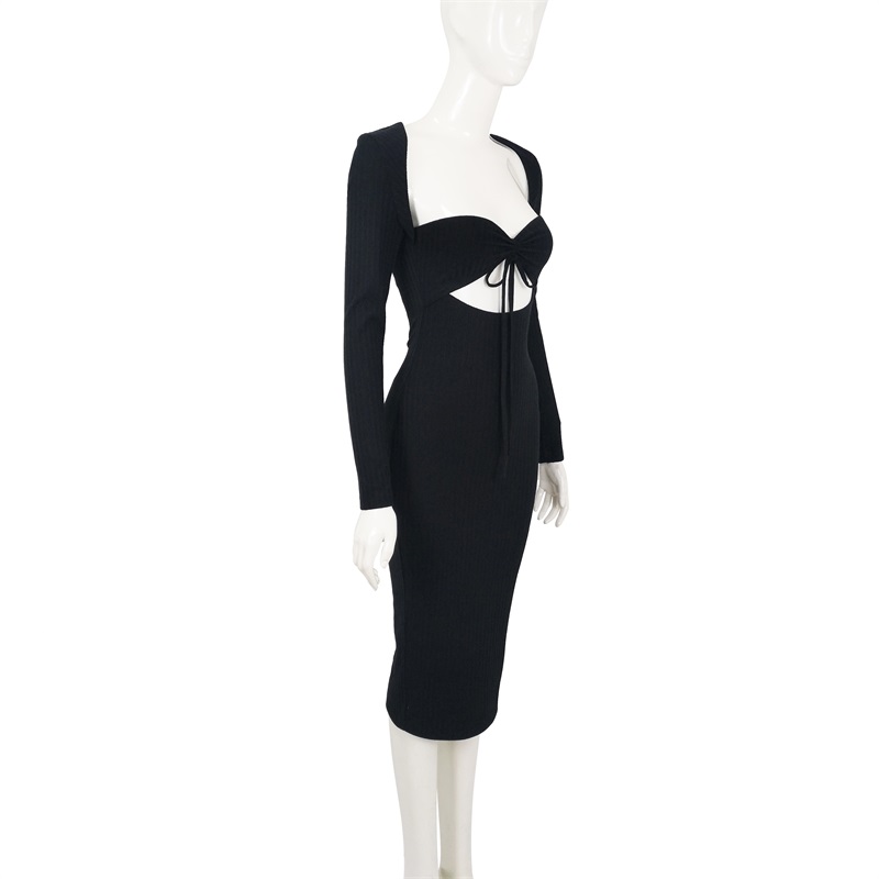 Long sleeves bodycon dress