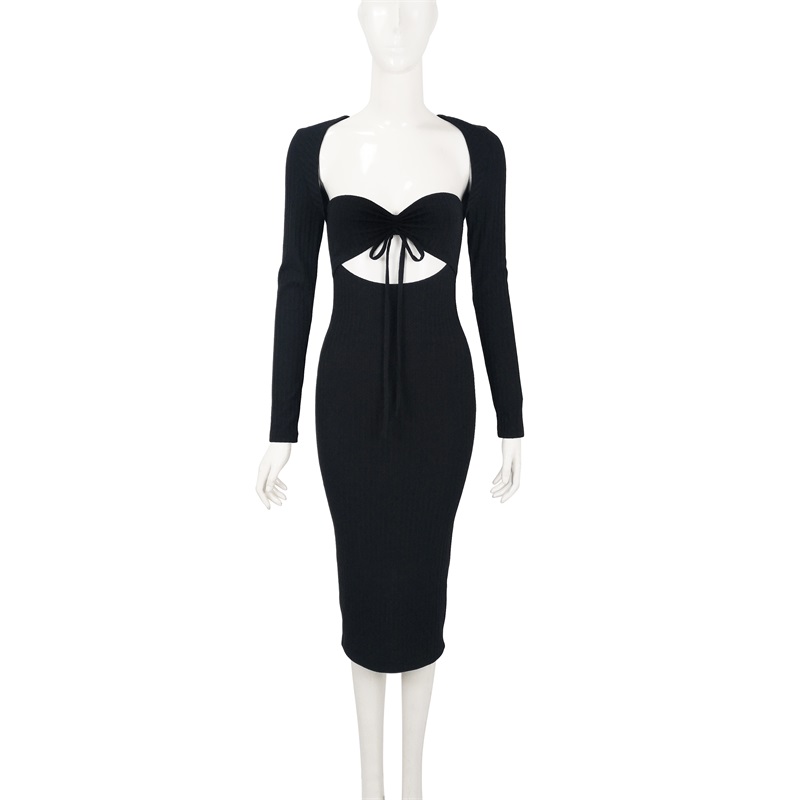 Long sleeves bodycon dress