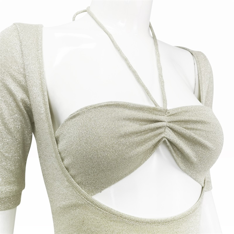 Short sleeves mini dress