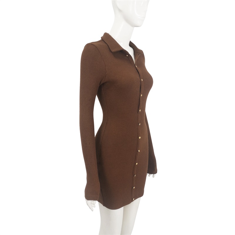 Long sleeves bodycon mini dress