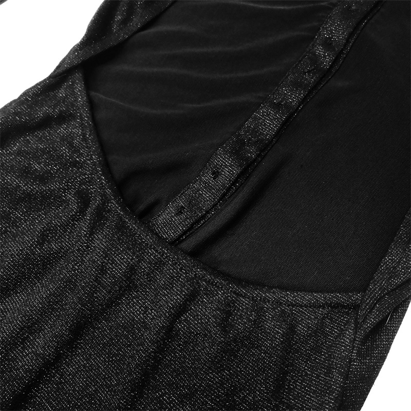 Knitted long sleeves dress