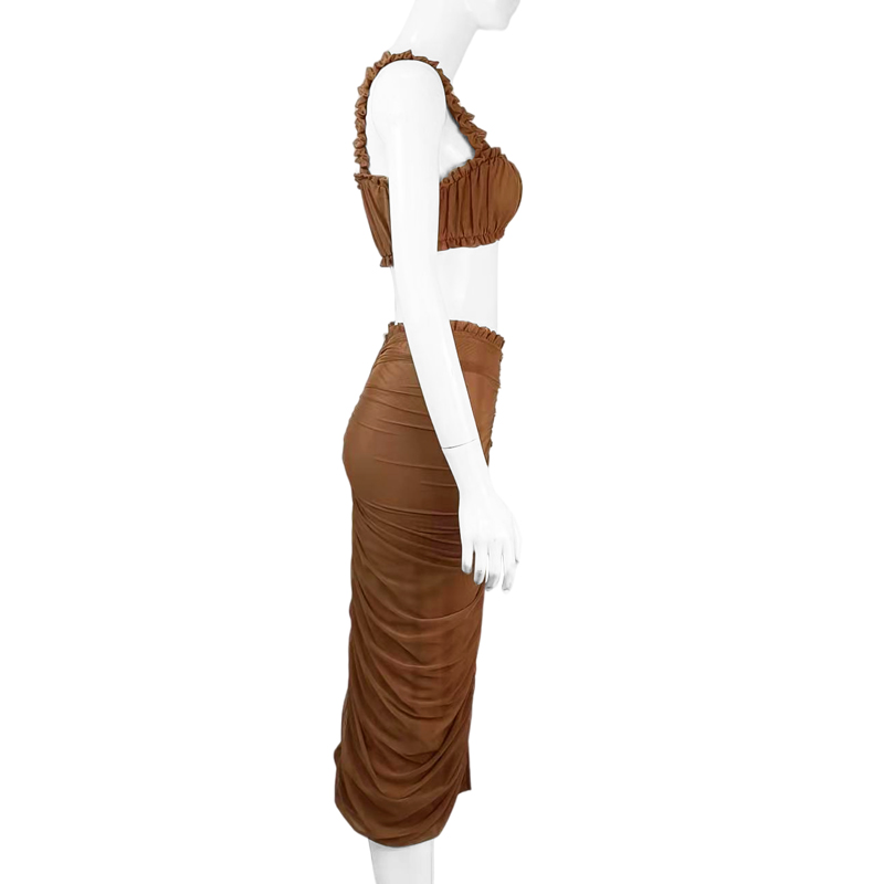Brown two piece sets
