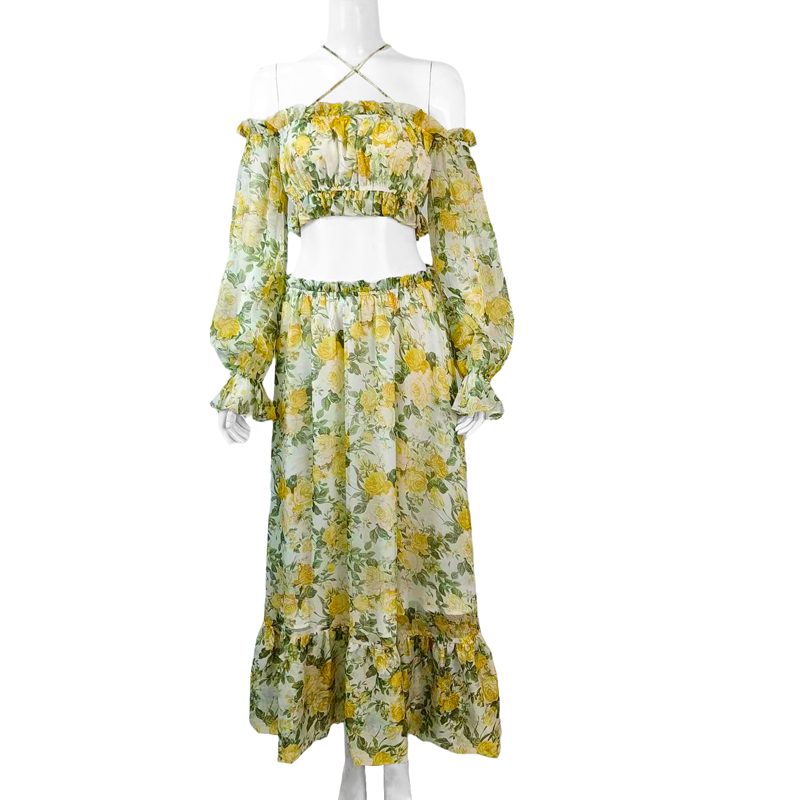 Printed two piece sets