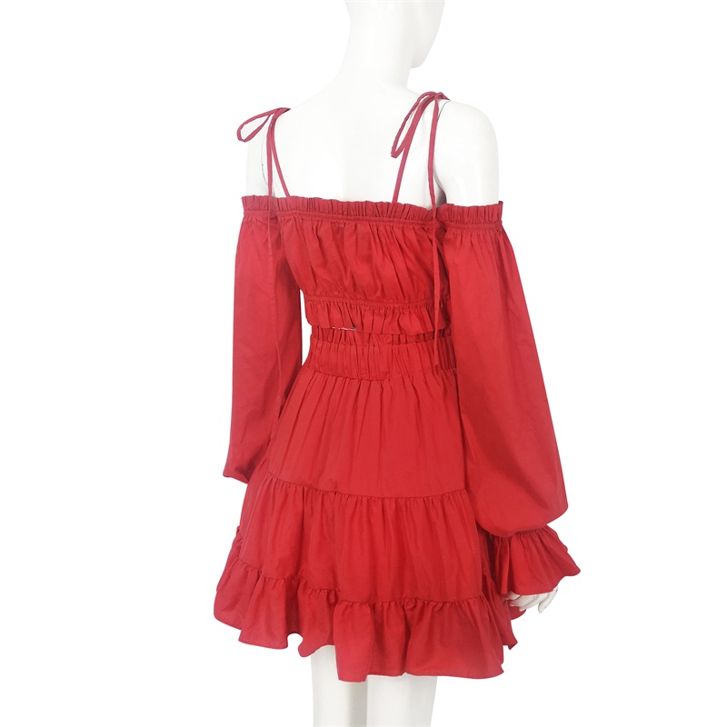 Red two piece sets clothes