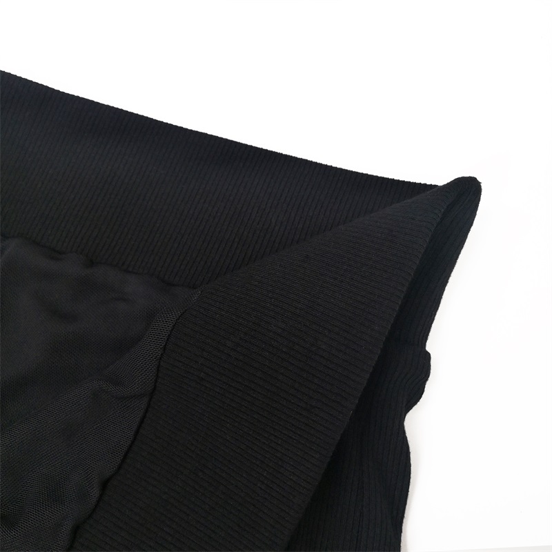 Black corduroy pants