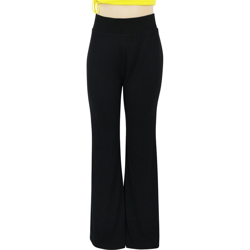 Black corduroy pants