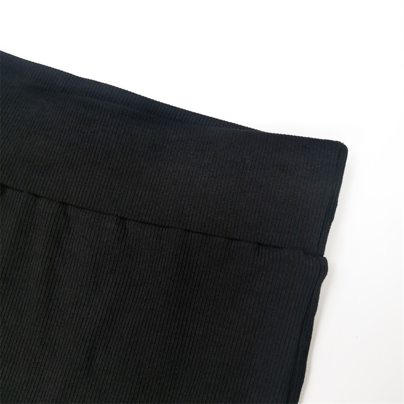 Black corduroy pants