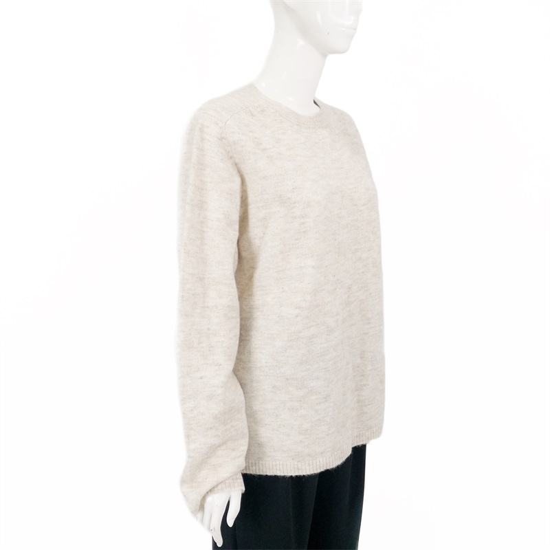 Classic cream pullover sweater