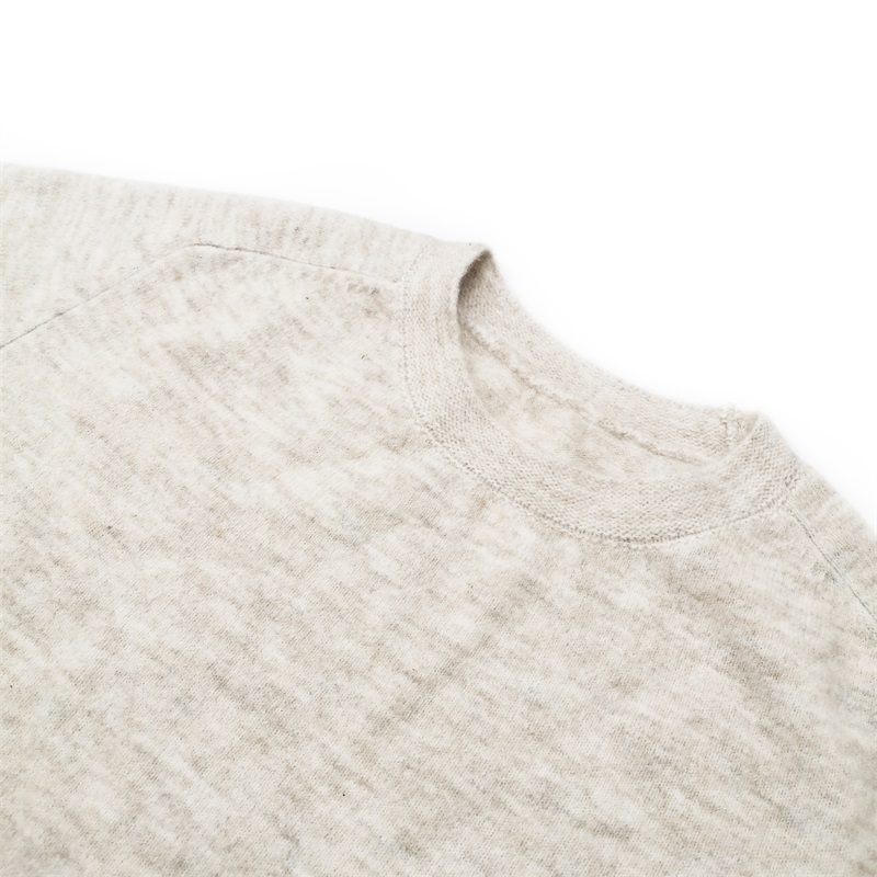 Classic cream pullover sweater
