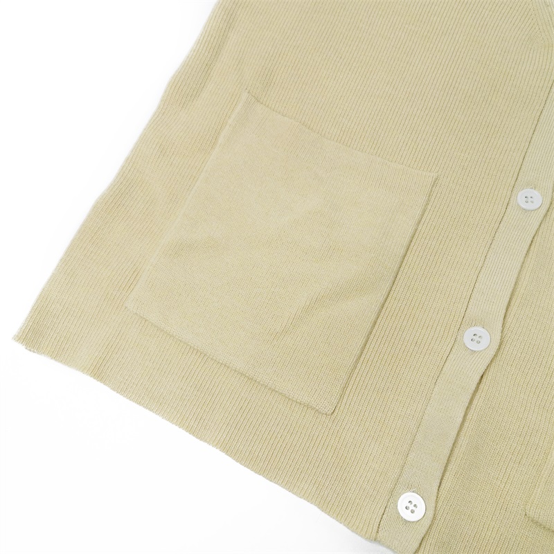 Long sleeves V neck cardigan sweater