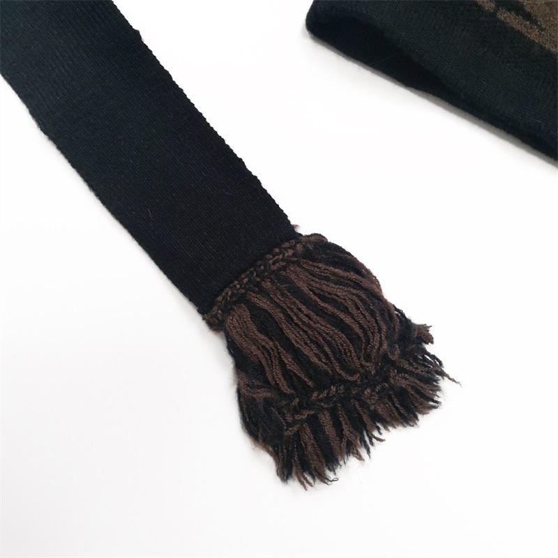 Zebra pattern long sleeves robe sweater