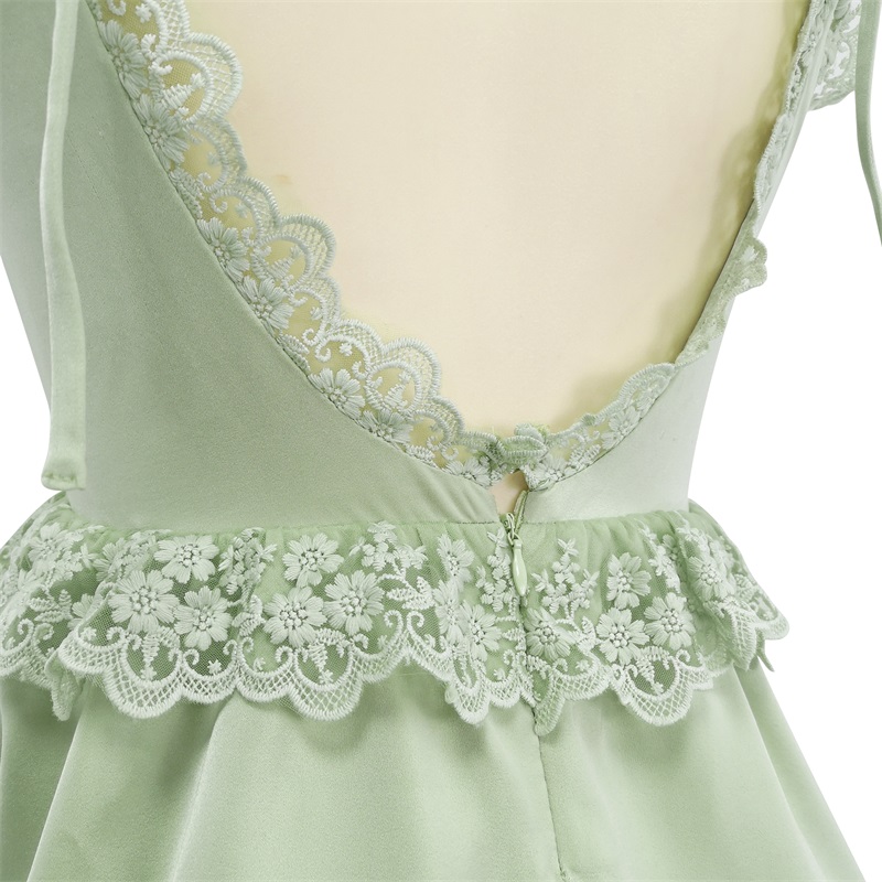 Sexy V neck ruffled romper