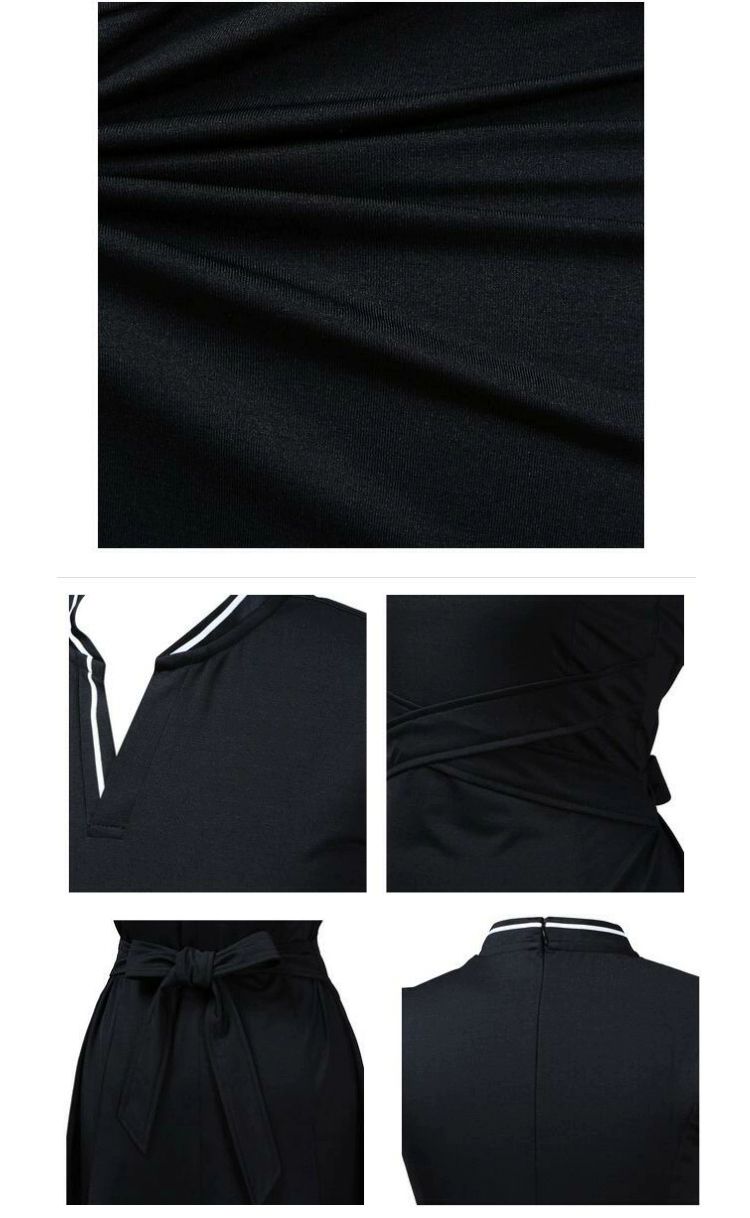 Women 2025 Spring New Fashion Mini Dress Vintage Sleeveless Female Dresses