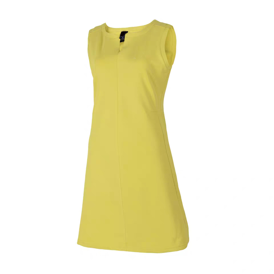 2025 summer new women's fashion temperament slim fit  sleeveless round neck mini pink dress