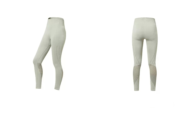 High Waisted Running Yoga Pants Mesh Gym Leggings Stretch Breathable Custom the logo and Color