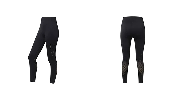 High Waisted Running Yoga Pants Mesh Gym Leggings Stretch Breathable Custom the logo and Color