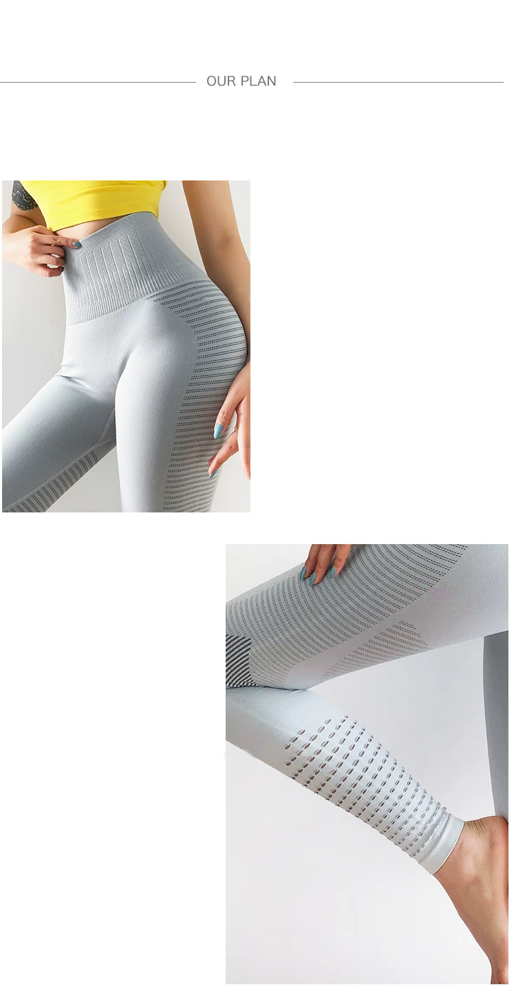 2025 New Sports and Fitness Fast Drying High Waisted Mesh Yoga Elastic Leggings