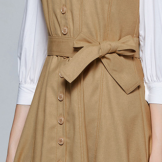 2025 Fashions Women Clothing Button up Shirt Dress Patchwork Casual Dresses